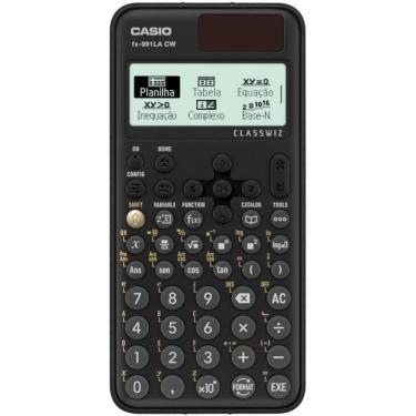Imagem de Calculadora Cientifica Classwiz Com 13 Aplicativos Preta Fx
