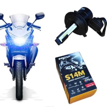 Imagem de Headligth Nano S14 H4 32w 6000k H4 Moto Titan Fan Cg Ybr 125/150/160 -