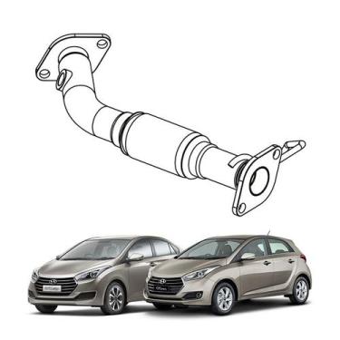 Imagem de Tubo Motor HB20S 1.0 Flex 2019 2020 2021 2022 2023 - Pioneiro