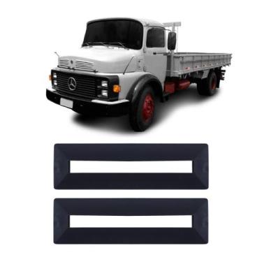 Imagem de Par borracha dobradiça porta mb 1113 2013 s/aba - VERLI