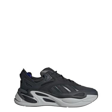 Imagem de Adidas Ozmorph Tênis masculino, Carbono/cinza seis/azul-claro e preto, 42
