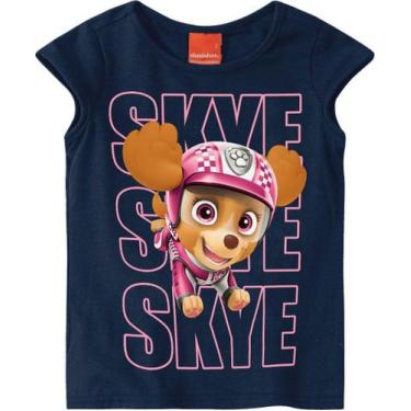 Imagem de Blusa Infantil Patrulha Canina Azul Marinho - Malwee, 3
