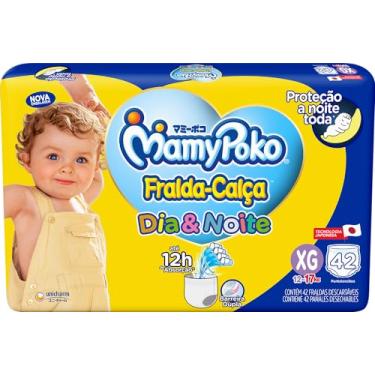 Imagem de MamyPoko Fralda-Calça Dia&Noite Xg 42 Unidades
