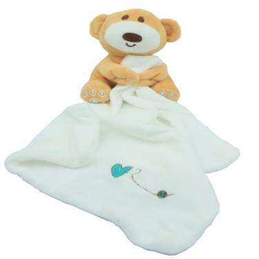 Imagem de Naninha Bebe Fofa Macia Soninho Tranquilo Ursinho Mantinha - Color Bab