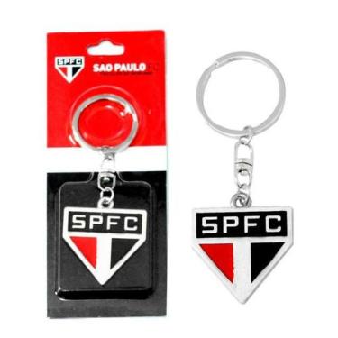 Imagem de Chaveiro De Borracha Com Brasão De Time - São Paulo - Mileno