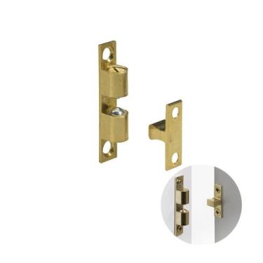 Imagem de Fecho Dupla Esfera 50 X 9 X 11 Mm Latão Hafele, Esférico duplo, Latão