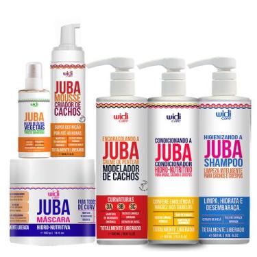 Imagem de Kit Widi Care Juba Shampoo, Cond, Encaracolando Blend Mousse