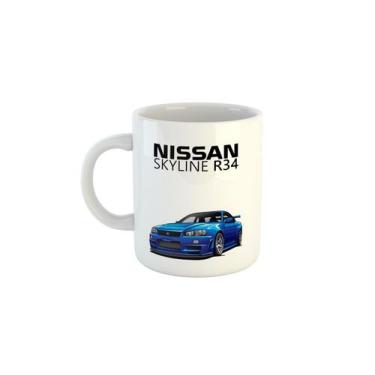 Imagem de Caneca Nissan Skyline r34 C445 - Flashgamestore