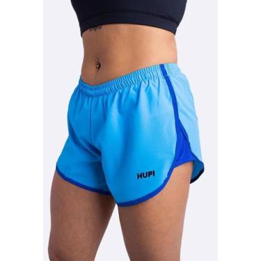 Imagem de Shorts Feminino Curto Hupi Donna Azul Marinho para Corrida e Beach Ten