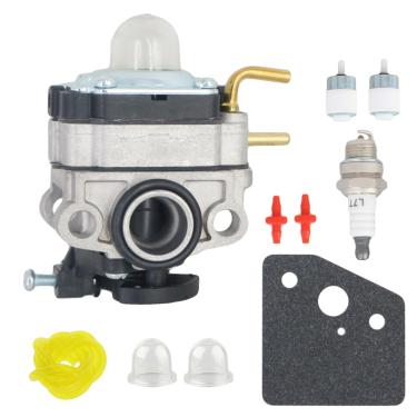 Imagem de Carburador ANTO 753-06220A para aparadores Troy-Bilt TB575EC TB539ES TB590EC 753-06220 com filtro de linha de combustível de filtro de ar Kit de afinação
