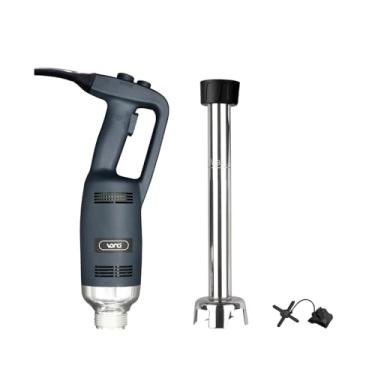 Imagem de VONCI Liquidificador de imersão comercial de 500 W, eixo removível SUS 304 de 39,9 cm, batedeira manual resistente com velocidade variável de 4000 a 16000 RPM, liquidificador elétrico profissional