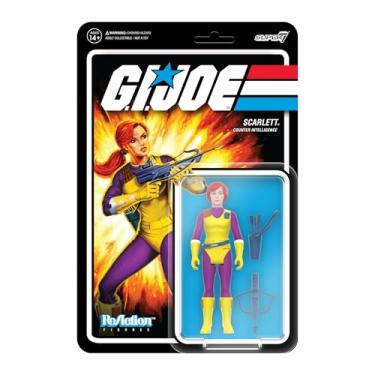 Imagem de Super7 G.I. Joe Scarlett (DIC Purple) - 3.75" G.I. Joe Action Figure with Accessories Classic Cartoon Collectibles and Retro Toys