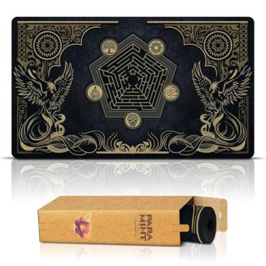 Imagem de Paramint Oceanic Phoenix (Stitched) - MTG Playmat - Compatible with Magic The Gathering Playmat - Play MTG, YuGiOh, TCG - Original Play Mat Art Designs & Accessories