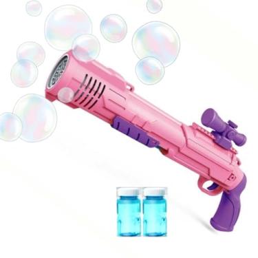 Imagem de Metralhadora de bolhas de sabão - TYDA (ROSA)