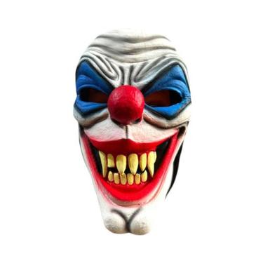 Imagem de Fantasia Máscara Palhaço Diabólico assustador Sorrindo dente - Blook