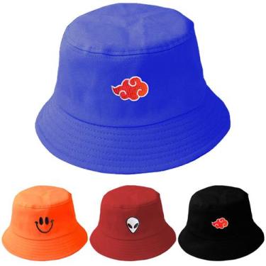 Imagem de Chapéu Bucket Hat Naruto Balde Boné Varias Cores Unissex - Atacadão Tê