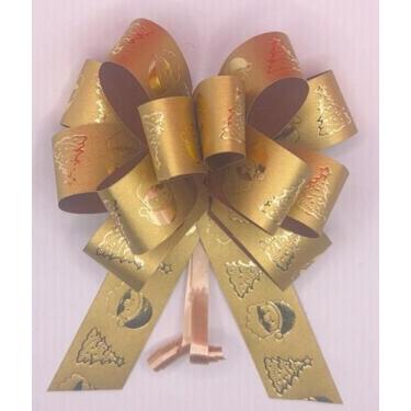 Imagem de Laço Pronto Para Presente e Embalagem - Flor Eco 10 Unidades Natal - l