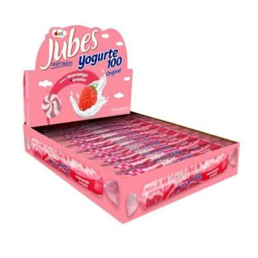 Imagem de Jubes Fruit Snacks Hipnose Iogurte C/ 20 Unidades - Dori (16453)