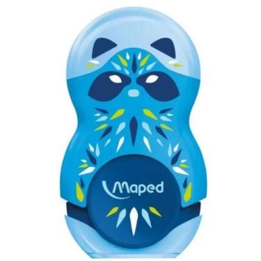 Imagem de Apontador com Borracha Loopy Mini Cute Unidade/Kit Maped, AZUL