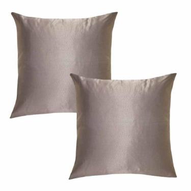 Imagem de Kit Capa de  Almofada Solaris  02 Peças Tecido Grosso 45cm x 45cm - Pa