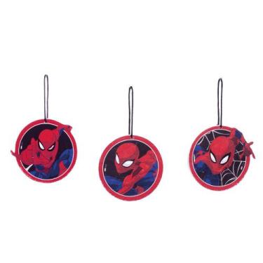 Imagem de enfeite p/pendurar plaquinha homem aranha sortido 1un 10cm comus: 1109