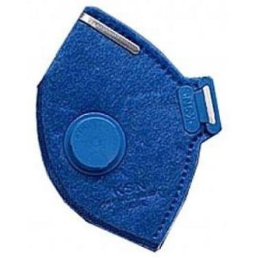 Imagem de Máscara Descartável Dobrável PFF-2 com Válvula KSN