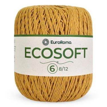 Imagem de Barbante Ecosoft EuroRoma nº06 422g, 470 MOSTARDA