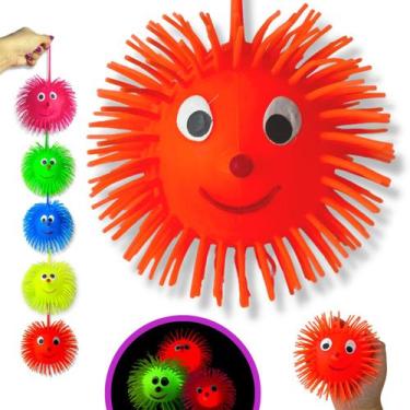 Imagem de Bola Ioiô Com Luz Bolinha Macia Infantil Brinquedo - Europio, Menino