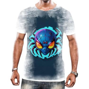 Imagem de Camisa Camiseta Tshirt Animais Cyberpunk Aranha Artrópode - Enjoy Shop