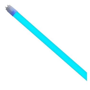 Imagem de Lâmpada LED Tubo T8 Bivolt 120cm 18W Azul CTB