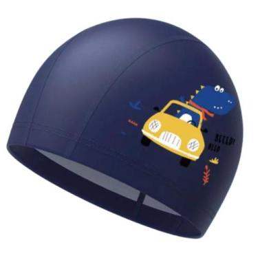 Imagem de Touca De Natação Adulto e Infantil Profissional - Hero Band, Azul escu