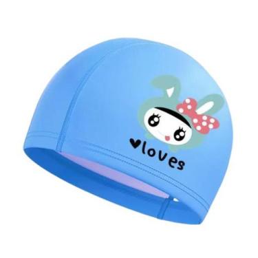 Imagem de Touca De Natação Adulto e Infantil Profissional - Hero Band, Azul love