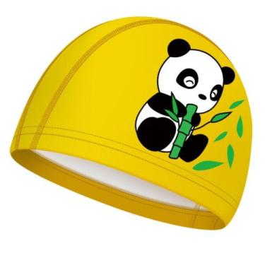 Imagem de Touca De Natação Adulto e Infantil Profissional - Hero Band, Panda ama