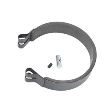 Imagem de Vaveren Faixa de freio Go Cart e pinos Gokart Fittings Heatproof Heavy Duty Gokart Supplies Substituição para mecânicos de motor de tambor de freio, 4.5 Polegadas