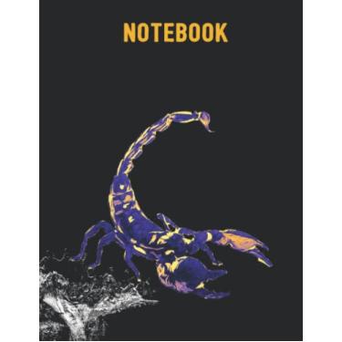 Imagem de Scorpion Bug Novel Design For Wildlife, Nature Lover 8.5x11 inches / 140 pages / 70 sheets