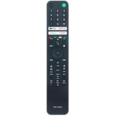 Imagem de RMF-TX520U Controle remoto de substituição de voz compatível com Sony Smart TV KD-65X85J KD-75X80J KD-43X85J KD-43X80J KD-85X85J XR-75X90J KD-50X80J KD-65X80CJ KD-75X80CJ XR-50X80CJ 90J XR 100X92
