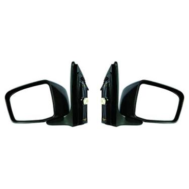 Imagem de Para Honda Odyssey 2005-2010 Espelho retrovisor lado do motorista e do passageiro | Par | Potência | Não aquecido | Preto texturizado | Substituição para 76250SHJA13 | HO1320156