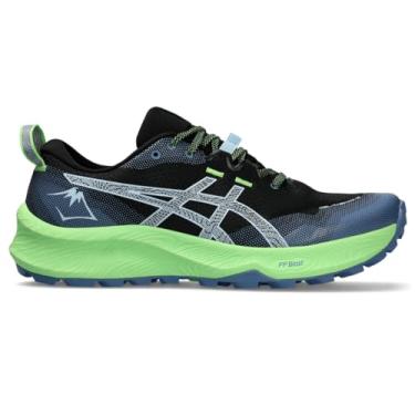 Imagem de ASICS Tênis de corrida masculino Gel-Trabuco 12, Preto/azul claro, 38