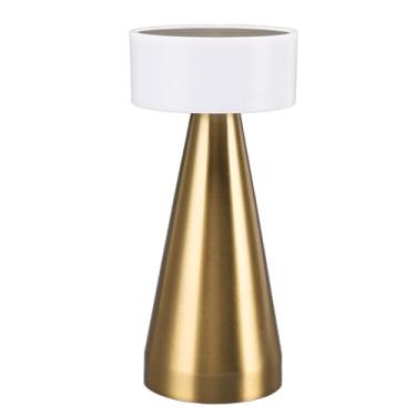 Imagem de Abajur Sem Fio, Abajur LED Industrial de Mesa de Cabeceira Com Dimmer Embutido e Mini Abajur de Mesa de 3 Temperaturas de Cor para Quarto, Sala de Estar, Bares de Escritório,