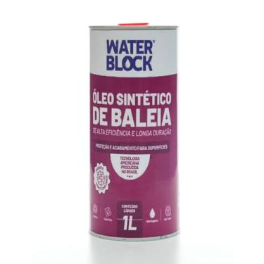 Imagem de Óleo Sintético de Baleia 1L Alto Rendimento Impermeabilizante Hidrofugante para Construção Civil Proteção Contra Mofo e Intempéries Ideal para Superfícies Variadas Não Tóxico Com Isolante Térmico