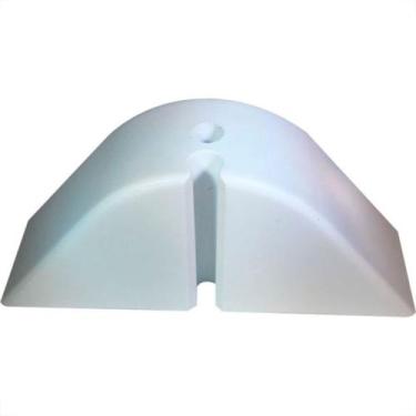 Imagem de Calco Para Telha Ondulada 2 Furos Branco 10 Pecas 387266 - AZTTEC, Bra