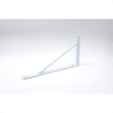 Imagem de Suporte Prateleira Overtime Forte Branco 25Cm Peca 170002 - Kit C/12