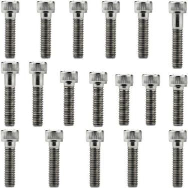 Imagem de Kit parafusos inox tampa motor lateral esquerda+direita RD50 1974 a 19