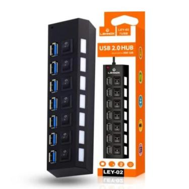 Imagem de Controle prático com HUB USB 7 Portas 2.0  Compre já! - MAIZU