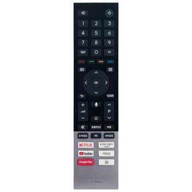 Imagem de Allimity CT-95022 CT95022 Controle remoto de substituição por voz sub CT-95028 CT-95024 adequado para Toshiba LCD TV 55E350KP 65C350KP 65E350KP 55Z770KP 55Z770KN 55Z770KV 55Z770KV 55Z770KV 0KW 65