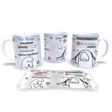 Imagem de Caneca de Porcelana Personalizada Flork Frases Engraçadas, Divertidas 