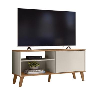 Imagem de Rack Bancada Madri 120cm para TV até 50 Porta basculante Peternella - 