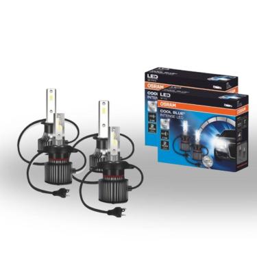 Imagem de KIT 4 Lâmpadas Osram Led Cool Blue UM par H4+UM par H1