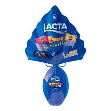 Imagem de Ovo De Páscoa Chocolate Lacta Favoritos 540g Lacta