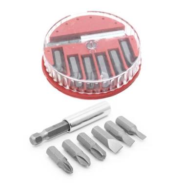 Imagem de Jogo De Bits 7 Peças Com Adaptador Magnético Tradestar